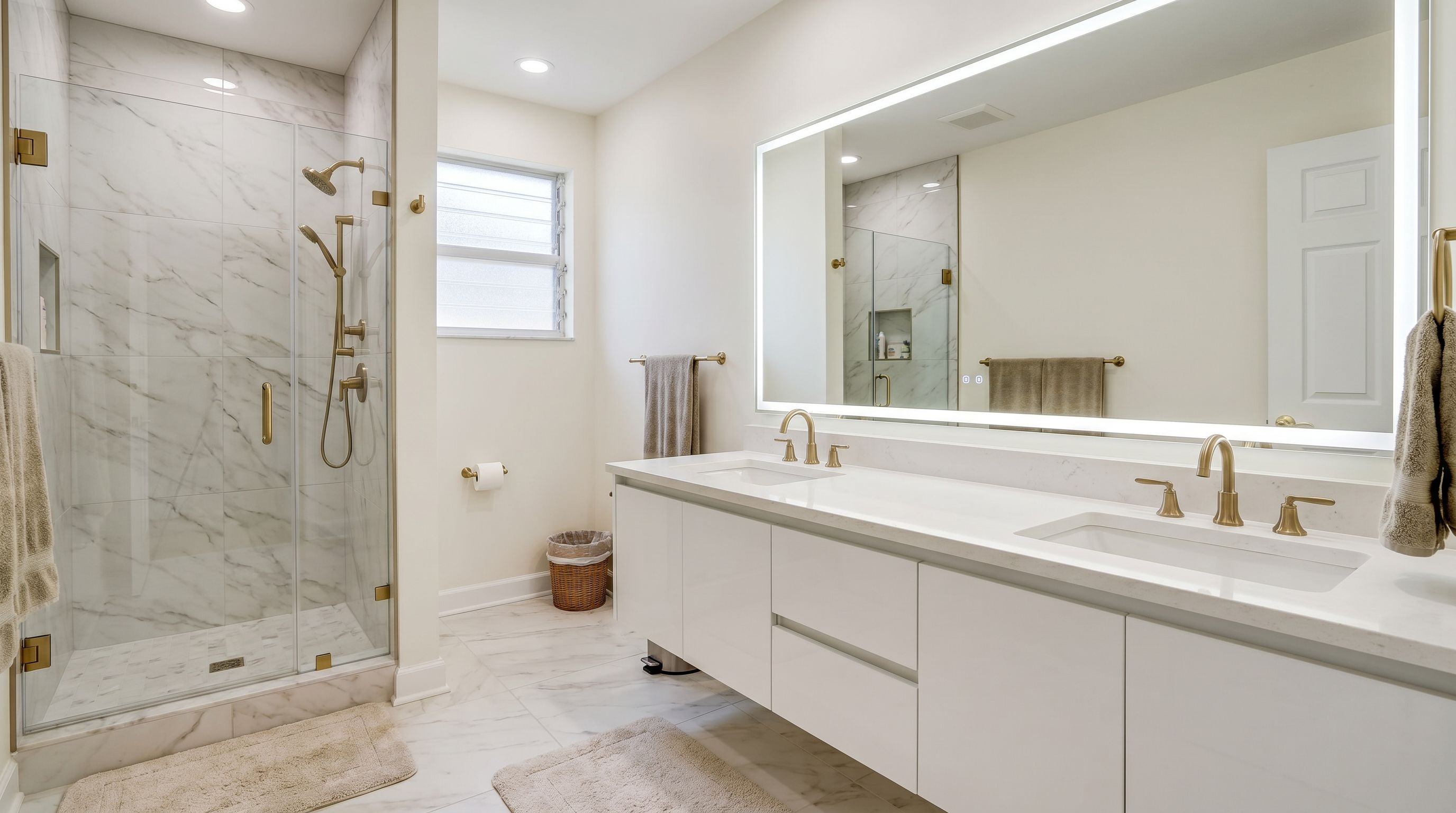 After Spa-Inspired Master Bathroom