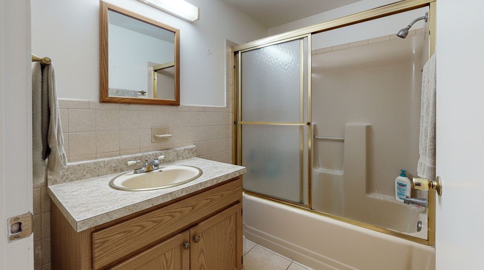 Before Master Bath Reimagined